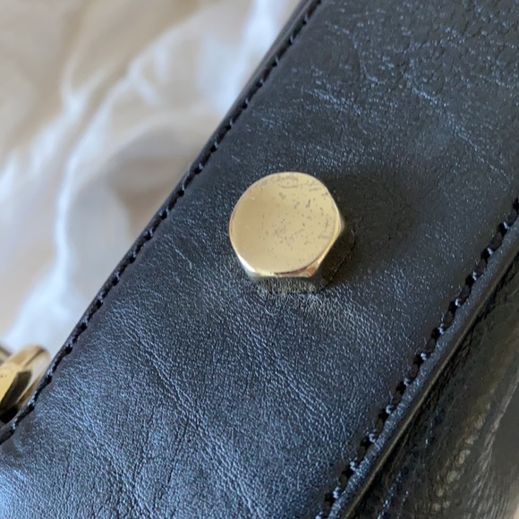 Rebecaa Minkoff M.A.C Crossbody Black/Gold - Picture 3 of 6